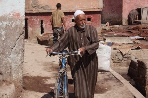 Uomo, quartiere Debbaghine, Marrakech