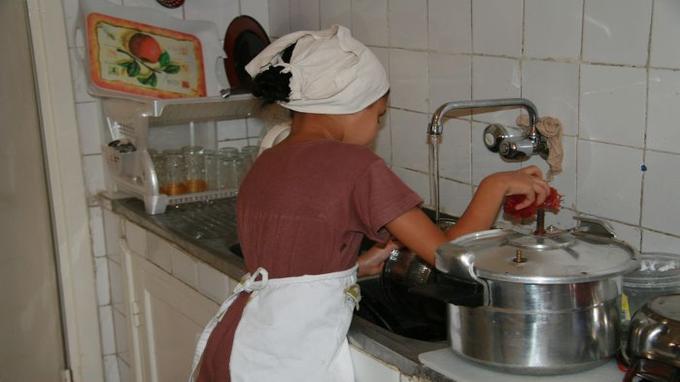lavoro domestico minorile