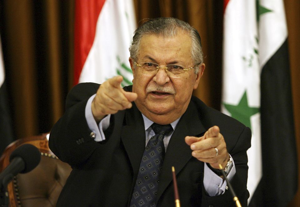 Il presidente Talabani