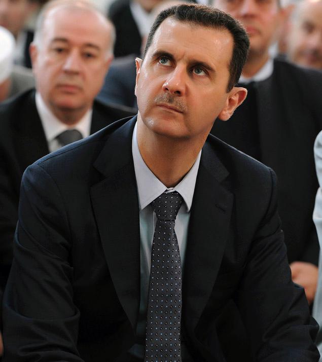 Bashar al-Assad si rivolge alla sua cricca internazionale