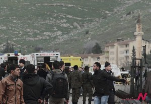 confine turco-siriano, esplosioni