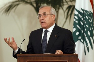 Michel Suleiman, presidente libanese