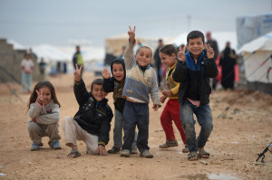 Campo per rifugiati di Zaatari - foto di Jeff J. Mitchell