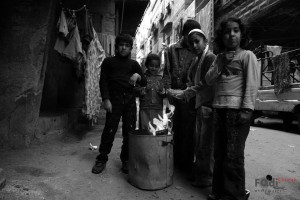 I bambini di Yarmouk in uno scatto di Fadi Khattab