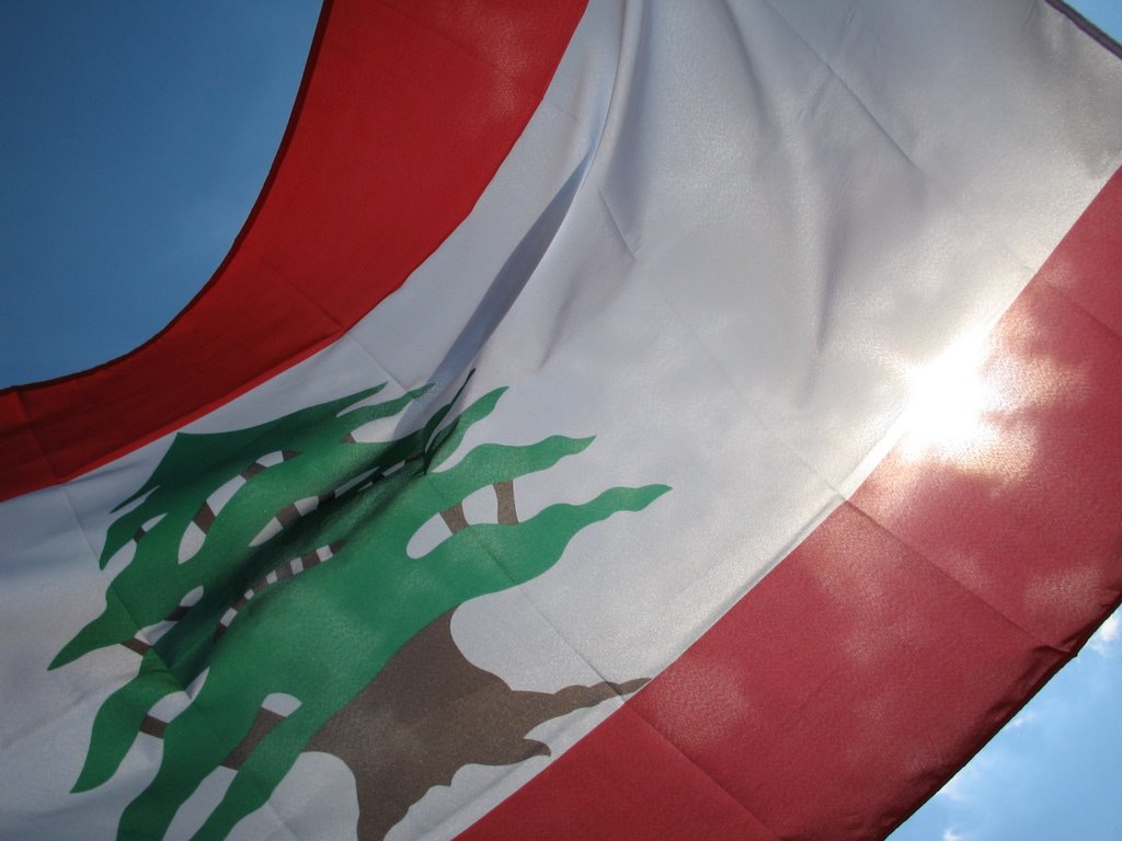 Libano bandiera libanese