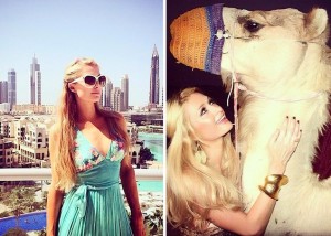 Dubai moda Paris Hilton