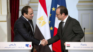 El Sisi e Hollande