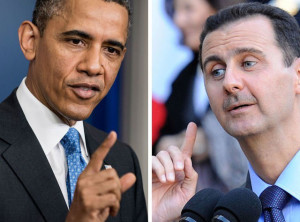Obama Assad Siria