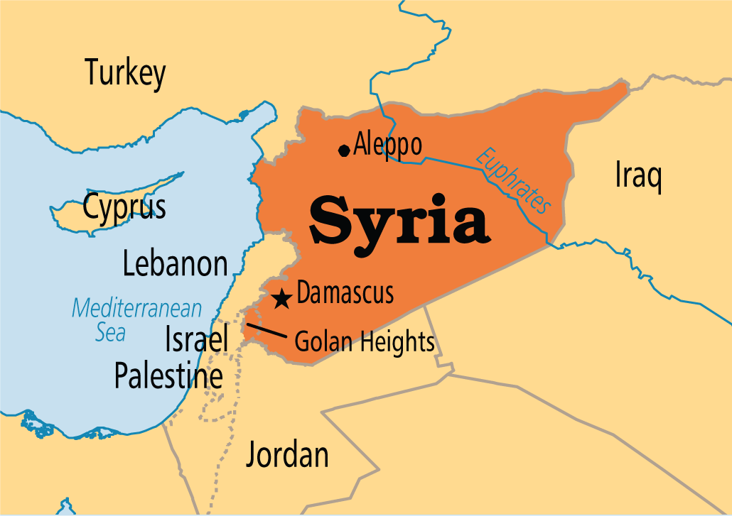 Siria map