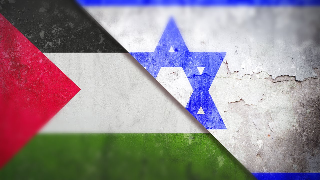 bandiera israeliana palestinese israele palestina
