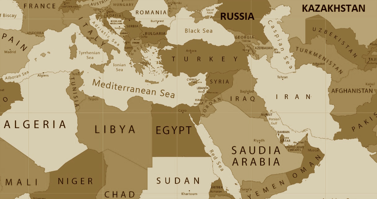 russia medio oriente maghreb mondo arabo mediterraneo