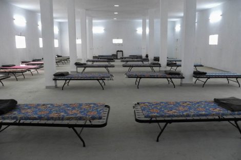 Il centro per migranti non utilizzato, può ospitare circa 70 persone_Zarzis